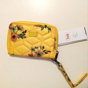 Lug Rodeo 2 Compact RFID Wallet Bouquet Yellow